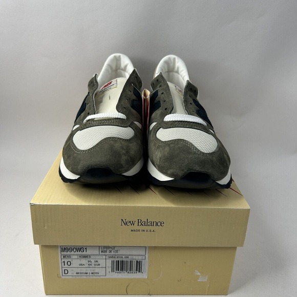 New Balance 990v1 x Teddy Santis MiUSA “Blue Grey” 2024 - Picture 2 of 5